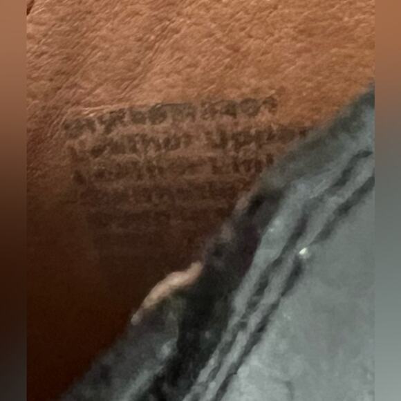 NEW Madewell The Bonham Leather Black Pointy Toe Ankle Block Heel Bootie Sz 7.5 - Picture 10 of 11